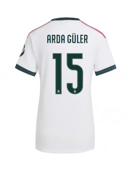 Real Madrid Arda Guler #15 Replika Hemmakläder Dam 2026-27 Kortärmad Real Madrid Arda Guler #15 Replika Hemmakläder Dam 2026-27 Kortärmad